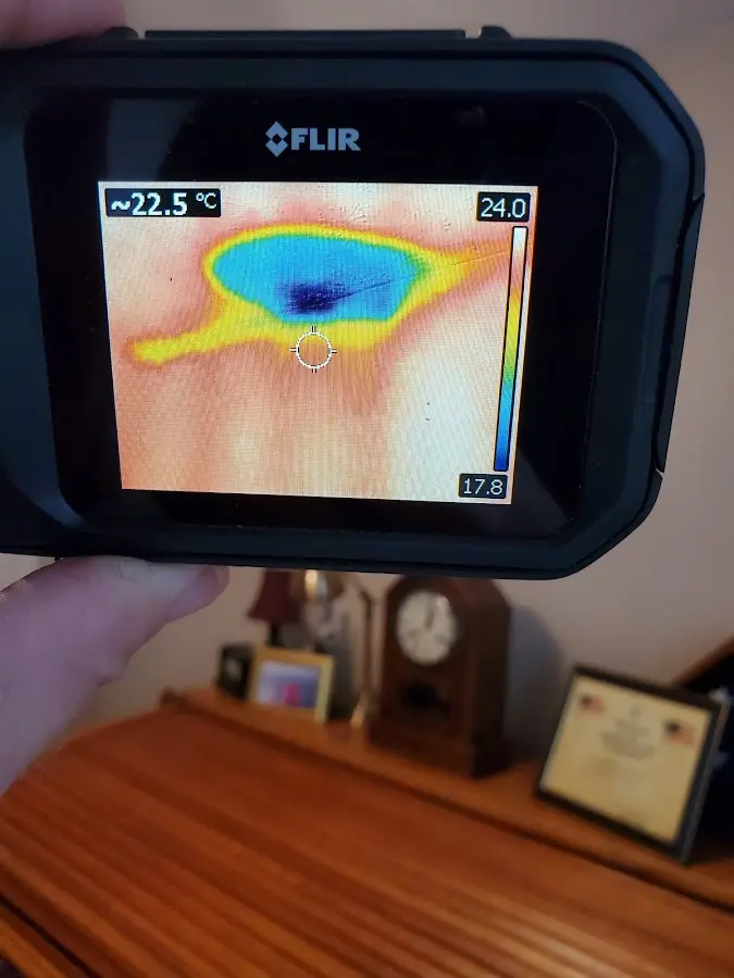 Thermal imaging inspection for water damage in Four Corners